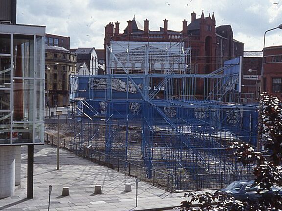 Second Wave, John Plowman offsite installation Canning Place site