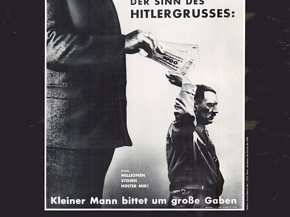 Poster for John Heartfield exhibition