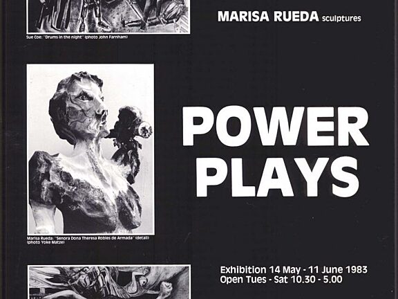 Poster for Power Plays exhibition