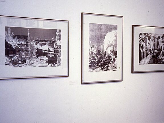 Recent Political Photomontage, Graham Budgett, Peter Dunn & Loraine Leeson, David Evans, Colin Fallows, Peter Kennard, Jamie Reid, Bill Sharp, South Atlantic Souvenirs, Klaus Staeck, Cath Tate, Krzysztof Wodiczko