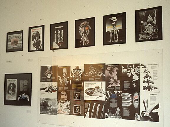 Recent Political Photomontage, Graham Budgett, Peter Dunn & Loraine Leeson, David Evans, Colin Fallows, Peter Kennard, Jamie Reid, Bill Sharp, South Atlantic Souvenirs, Klaus Staeck, Cath Tate, Krzysztof Wodiczko