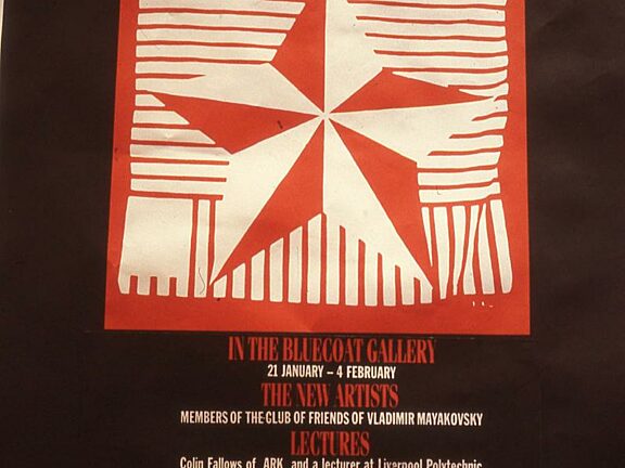 Poster for Perestroika in the Avant Garde programme