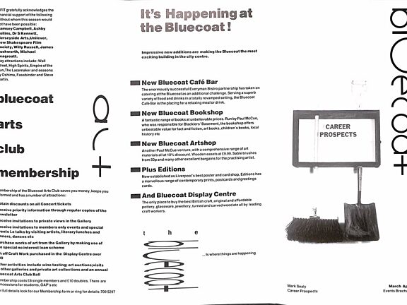 March - April 1989 Events Brochure