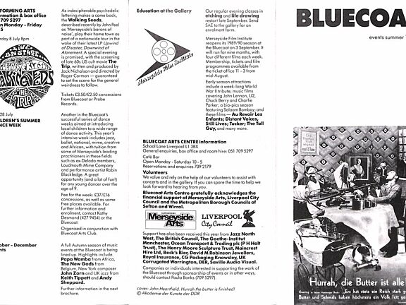 Summer 1989 Events Brochure