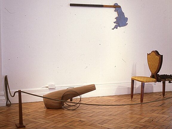 Jo Stockham installation, New Sculpture exhibition