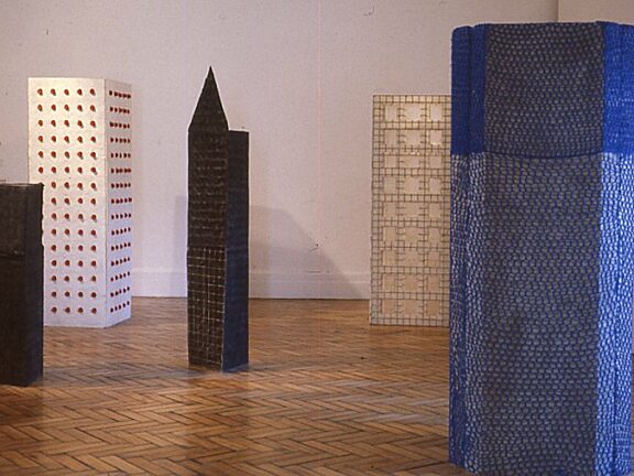 Sophie Horton installation, New Sculpture exhibition