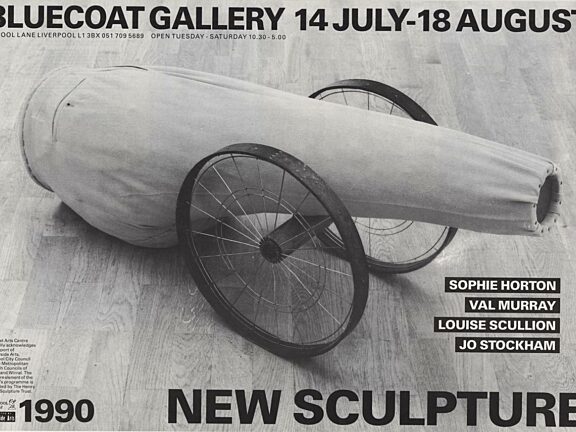 Poster for New Sculpture exhibition