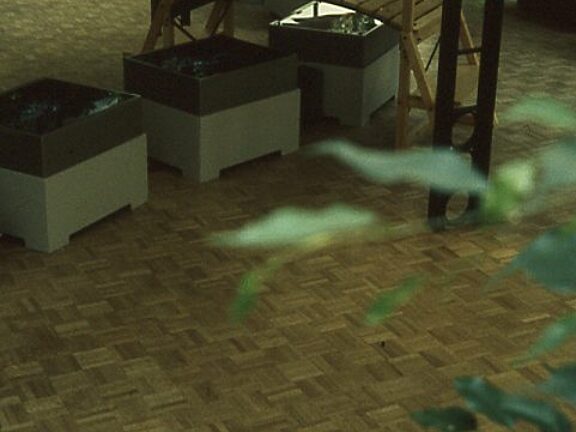 New Art North West Streamline video installation offsite at Mercury Court, Chris Meigh Andrews