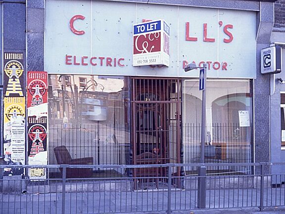 New Art North West TEA Those Environmental Artists offsite installation Bold Street shop window