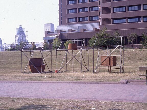 New Art North West TEA Those Environmental Artists offsite installation Chavasse Park