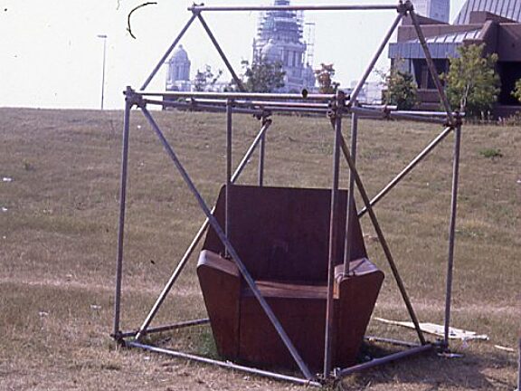 New Art North West TEA Those Environmental Artists offsite installation Chavasse Park