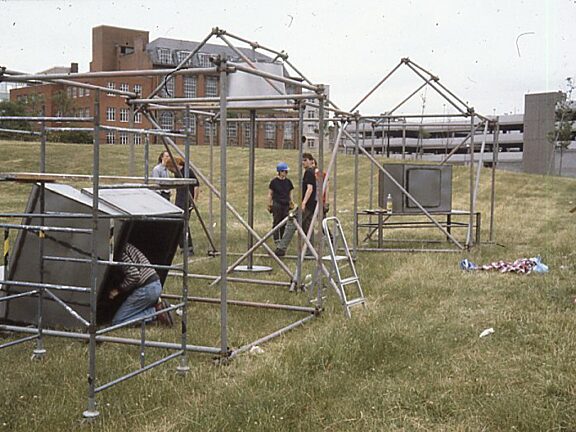 New Art North West TEA Those Environmental Artists offsite installation Chavasse Park