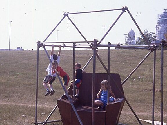 New Art North West TEA Those Environmental Artists offsite installation Chavasse Park