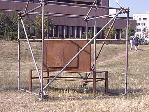 New Art North West TEA Those Environmental Artists offsite installation Chavasse Park