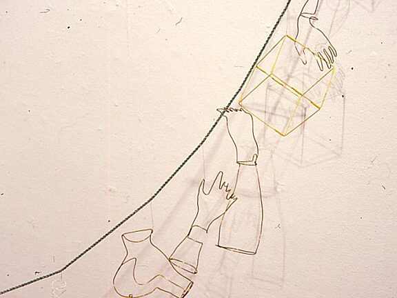 Restless Shadows Contemporary Japanese Fibre works