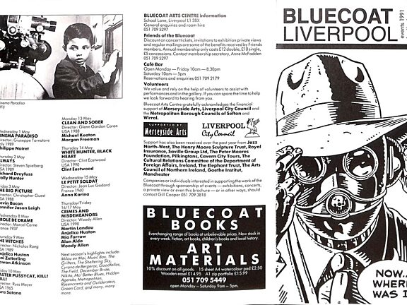 April - June 1991 Events Brochure