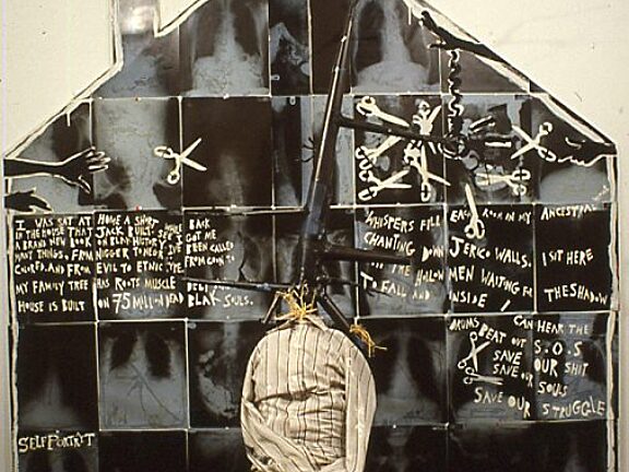 Autographed at BBK Gallery Cologne, Donald Rodney