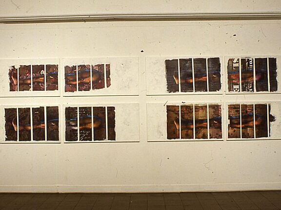 Autographed at BBK Gallery Cologne, Keith Piper