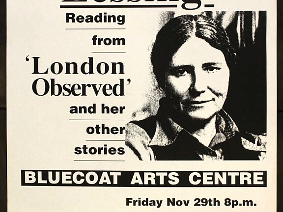Poster for Doris Lessing reading