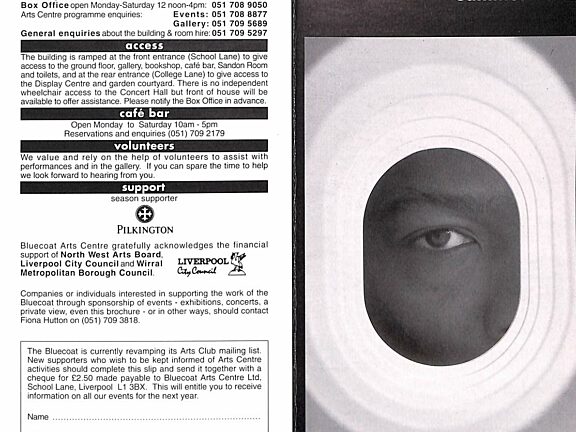 Summer 1992 Events Brochure