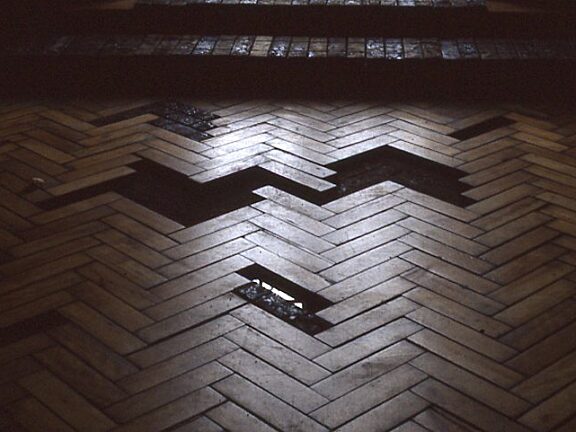 Susan Fitch installation in the exhibition, Somewhere in Particular