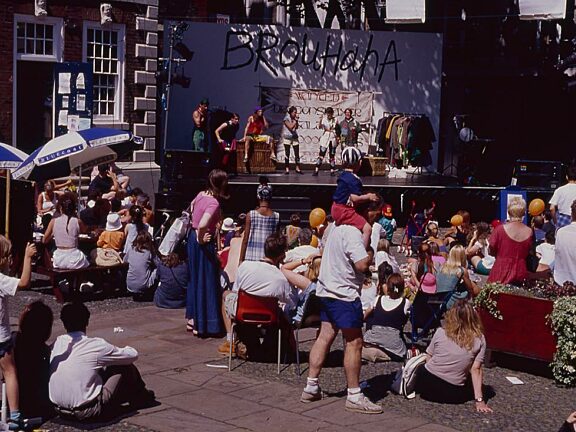 1995 Brouhaha courtyard Photograh Chris Kennedy 01