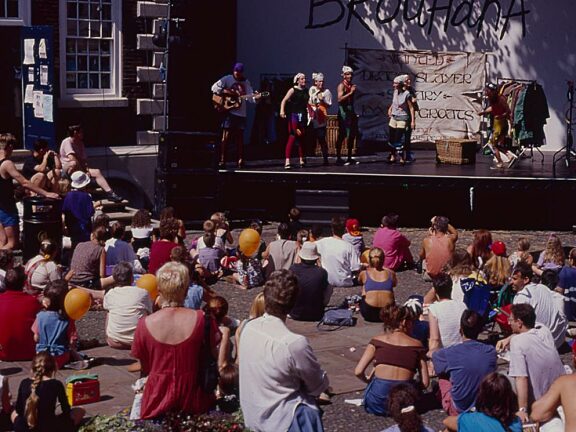 1995 Brouhaha courtyard Photograh Chris Kennedy 02