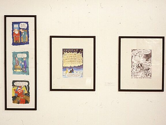 Gift Rap exhibition including work by Ian Hering and Peter Betts