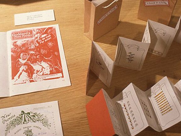 Gift Rap exhibition including work by Jane Body, Mark Greenfield and Frieda McKitrick