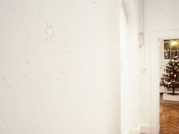 Gift Rap exhibition including work by Kelly Large