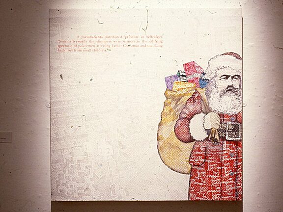 Gift Rap exhibition including work by Mike Astbury