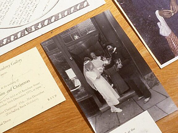 Gift Rap exhibition including work by Rosie Christmas