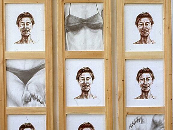 Lesley Sanderson, These Colours Run exhibition