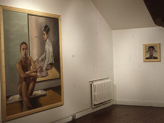 Lesley Sanderson, These Colours Run exhibition