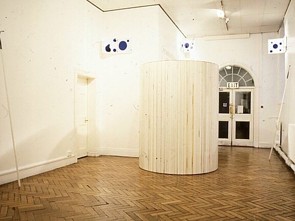 Freddie Soethout installation in the exhibition, Science Friction: Art from Cologne