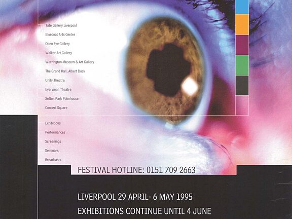 Poster for Video Positive festival