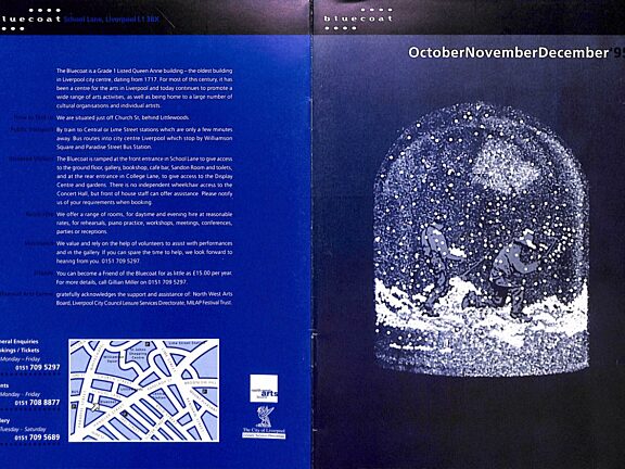 October - December 1995 Events Brochure