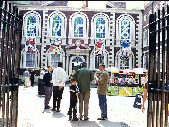 Alan Dunn, Euro 96 Football Artist in Residence