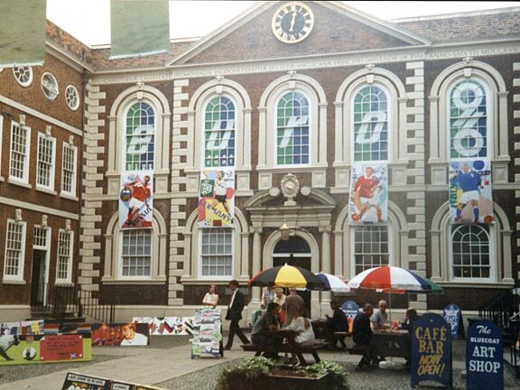 Alan Dunn, Euro 96 Football Artist in Residence