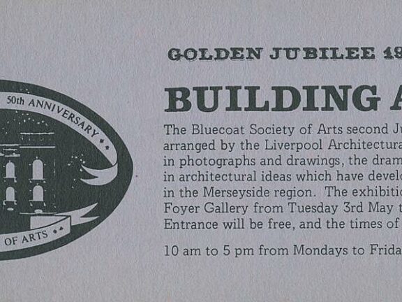 Building in a City Exhibition Invite