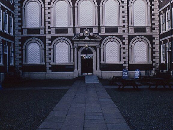 Nina Saunders Hidden Agenda - Pure Thought III - Intervention on Building Windows