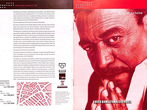 April - June 1997 Events Brochure