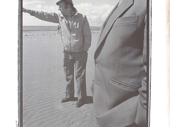 Poster for exhibition, Alex Laing: Brookside Photographs