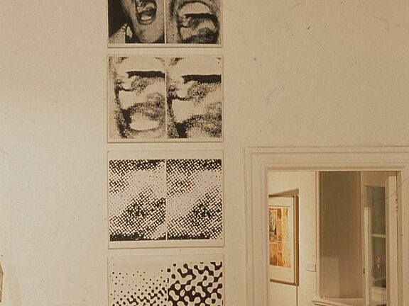 Elvis Swastika work included in Glitter exhibition