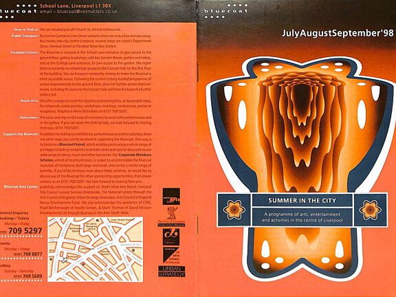 July - September 1998 Events Brochure