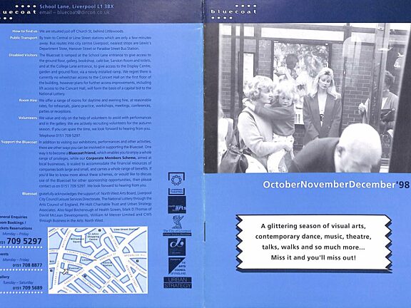 October - December 1998 Events Brochure