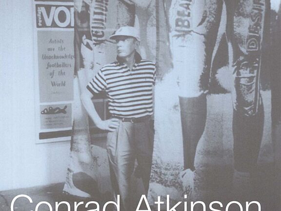 Poster for Conrad Atkinson: Mining Culture exhibition