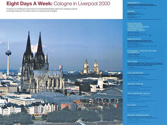 Poster for Eight Days a Week programme