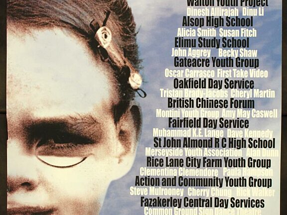 Poster for Bluecoat Connect exhibition