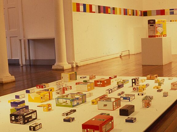 Leo Fitzmaurice installation in the exhibition, From a Distance